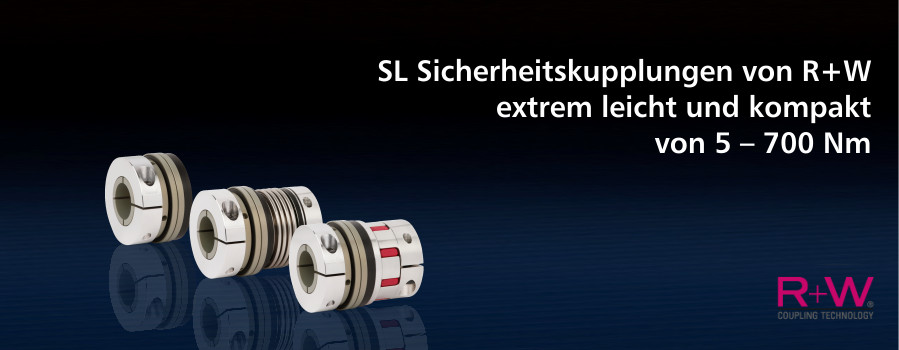 SL Sicherheitskupplungen von bobry  extrem leicht und kompakt von 5 – 700 Nm